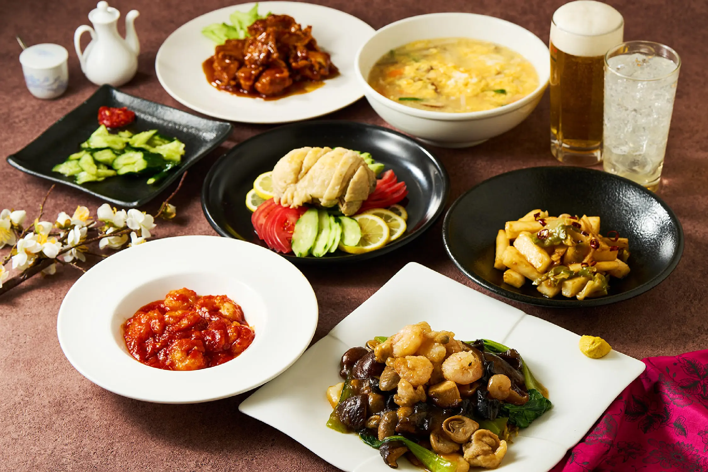 コース料理の一例