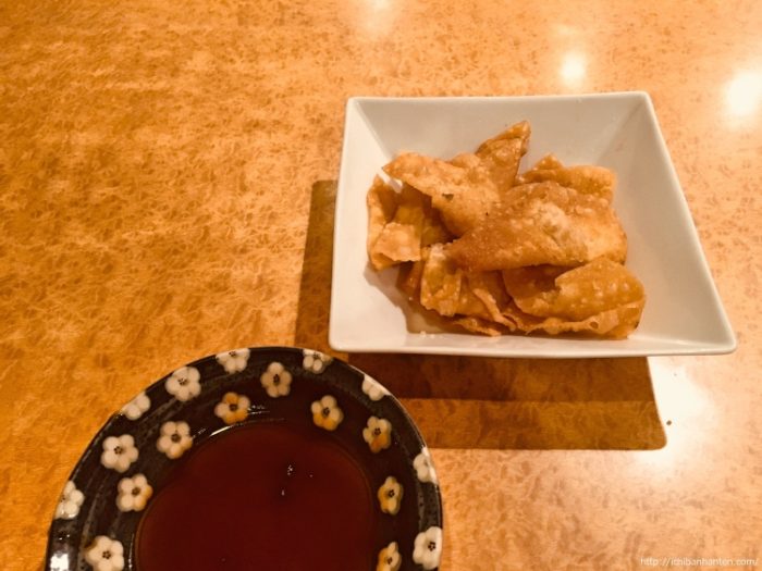 Deep fried Chinese wontons（揚げワンタン）