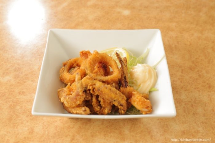 Fried calamari（イカの唐揚げ）