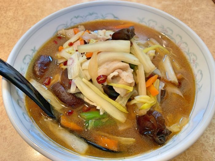 Sichuan-style noodles（四川そば）