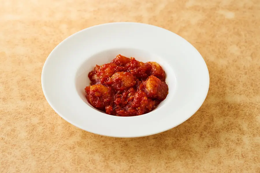 海老のチリソース(ハーフ)