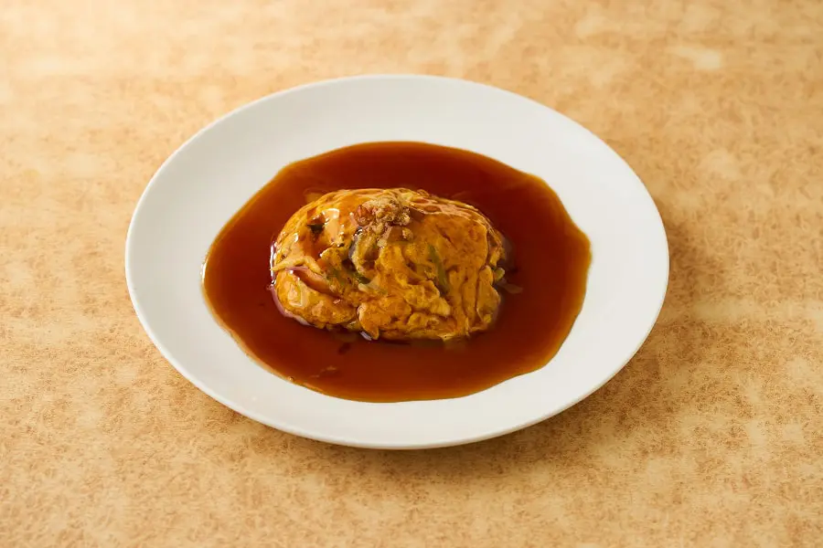 ふんわりカニ玉(ハーフ)