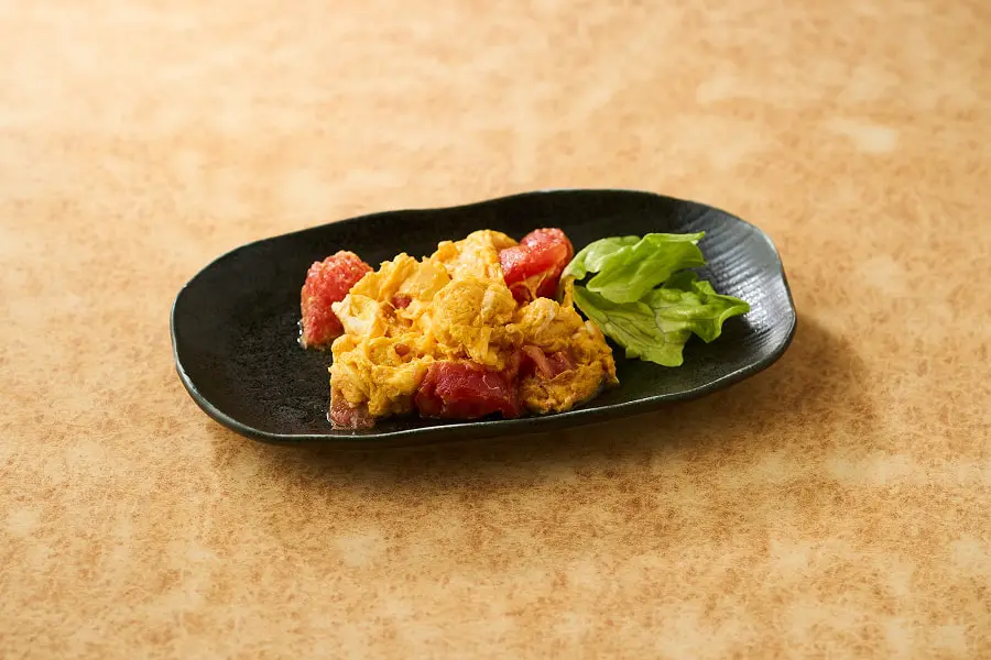 トマトと玉子の炒め物