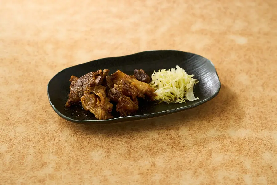 国産牛すじ炒め