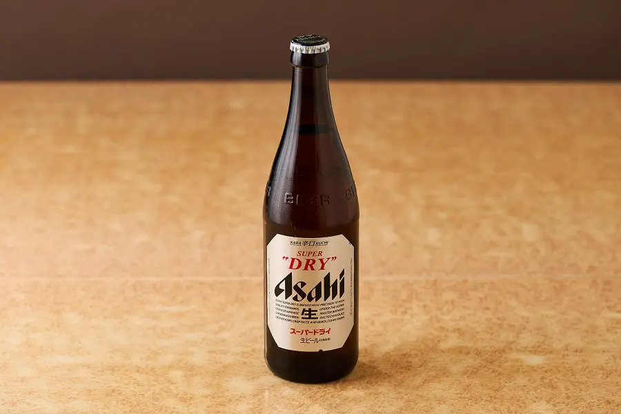 アサヒスーパードライ（中ビン）