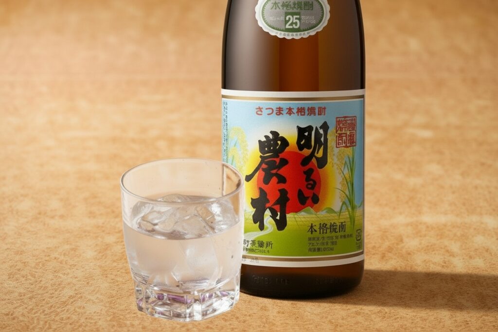 明るい農村 グラス